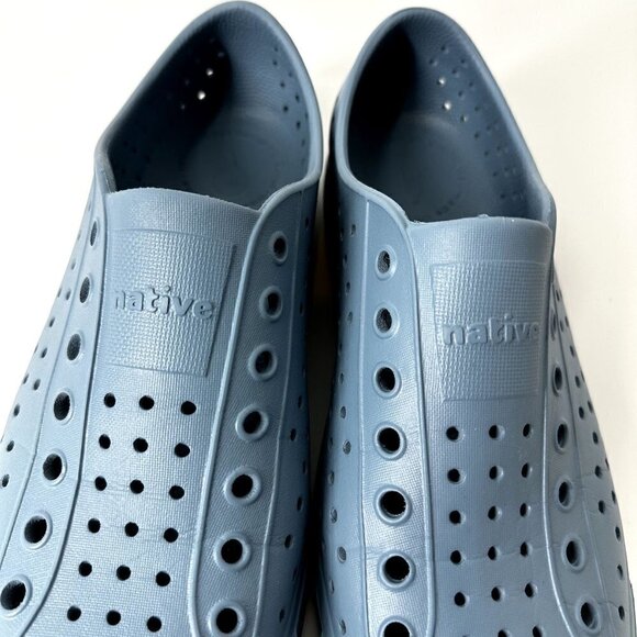 Native Shoes Jefferson Bloom Water Walking Shoes Dusty Blue Size M8 W10 - Picture 3 of 15